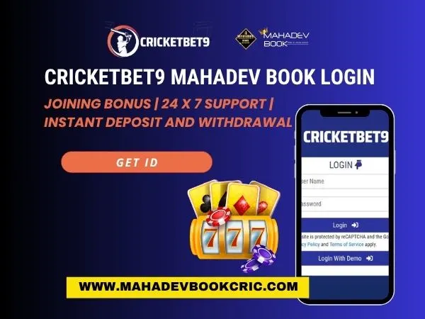 cricketbet9 Mahadev Book login