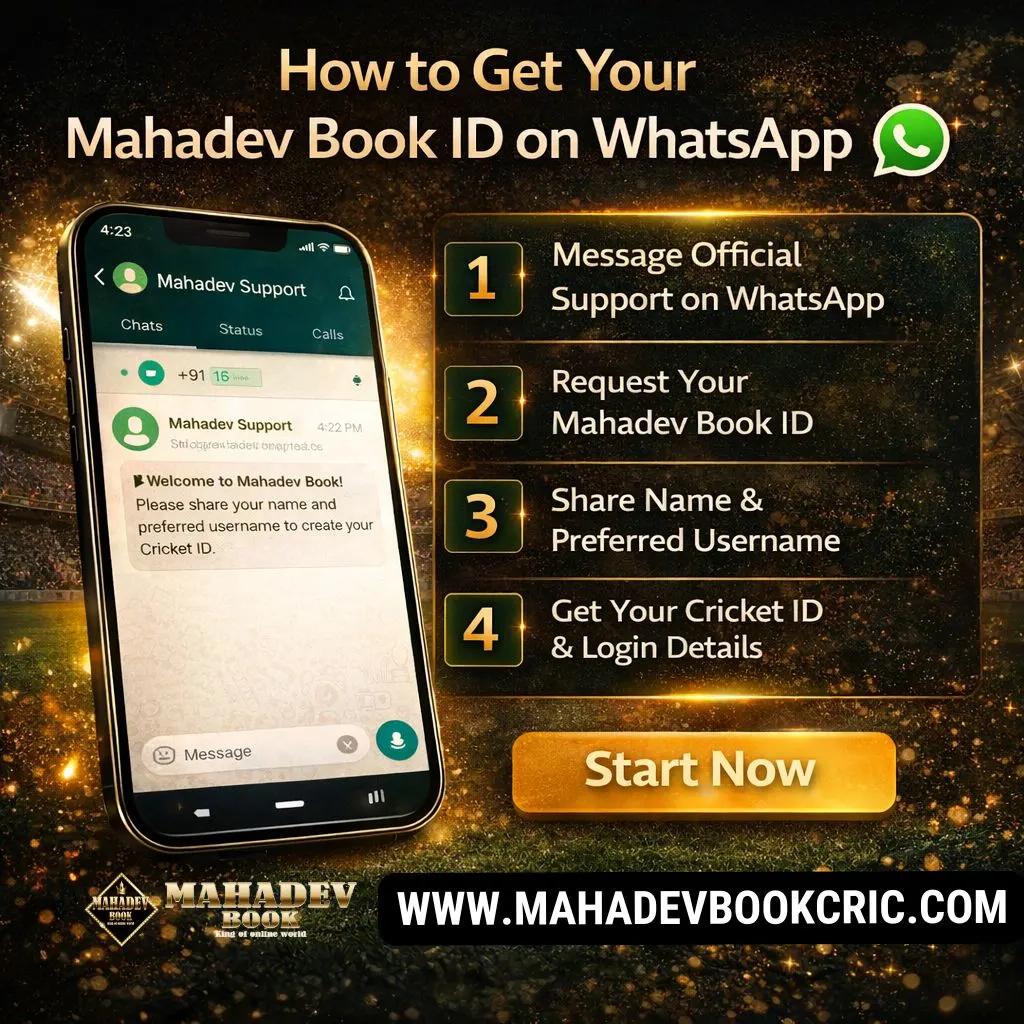 How to Get Your Mahadev Book ID on WhatsApp