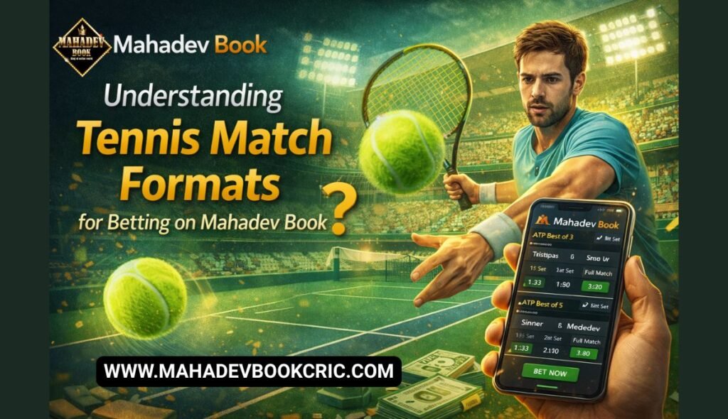 Understanding Tennis Match Formats for Betting on Mahadev Book