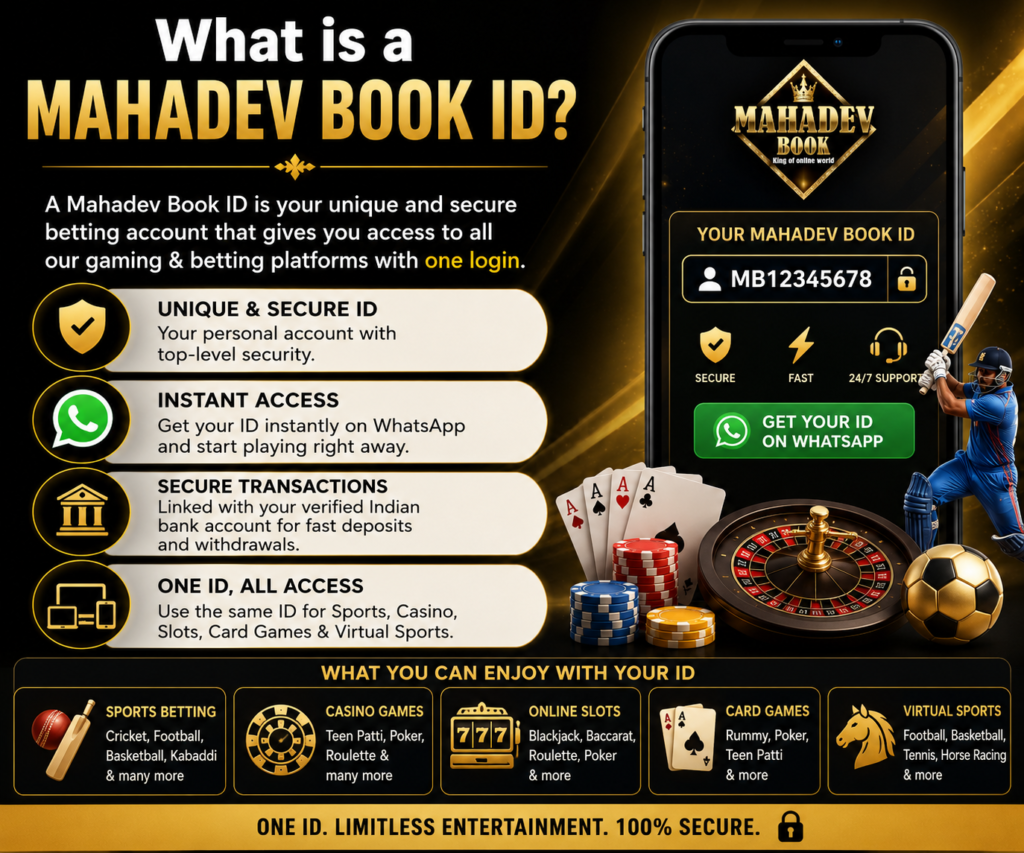 Mahadev Book ID, Get Your Id, Trusted betting Platform